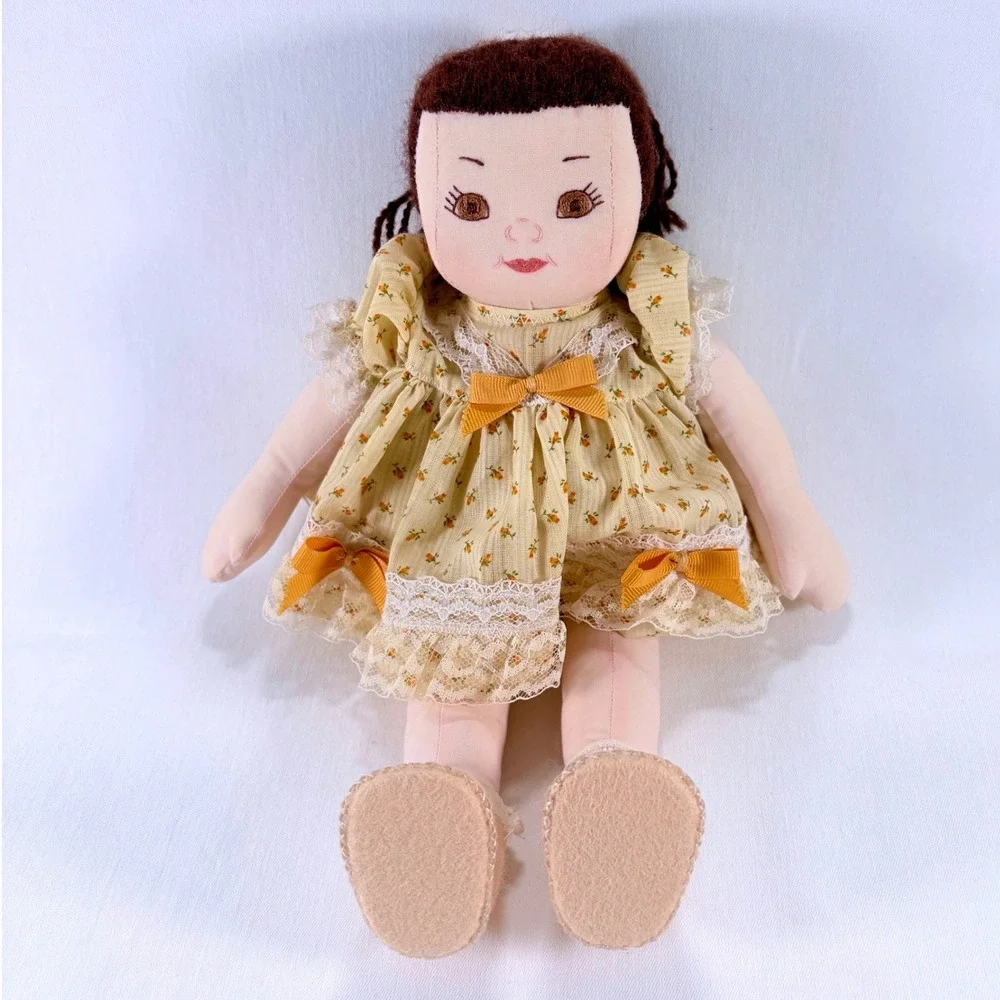 Vintage Lillie Whitley Handmade‎ Folk Art Cloth Artisan Doll 13